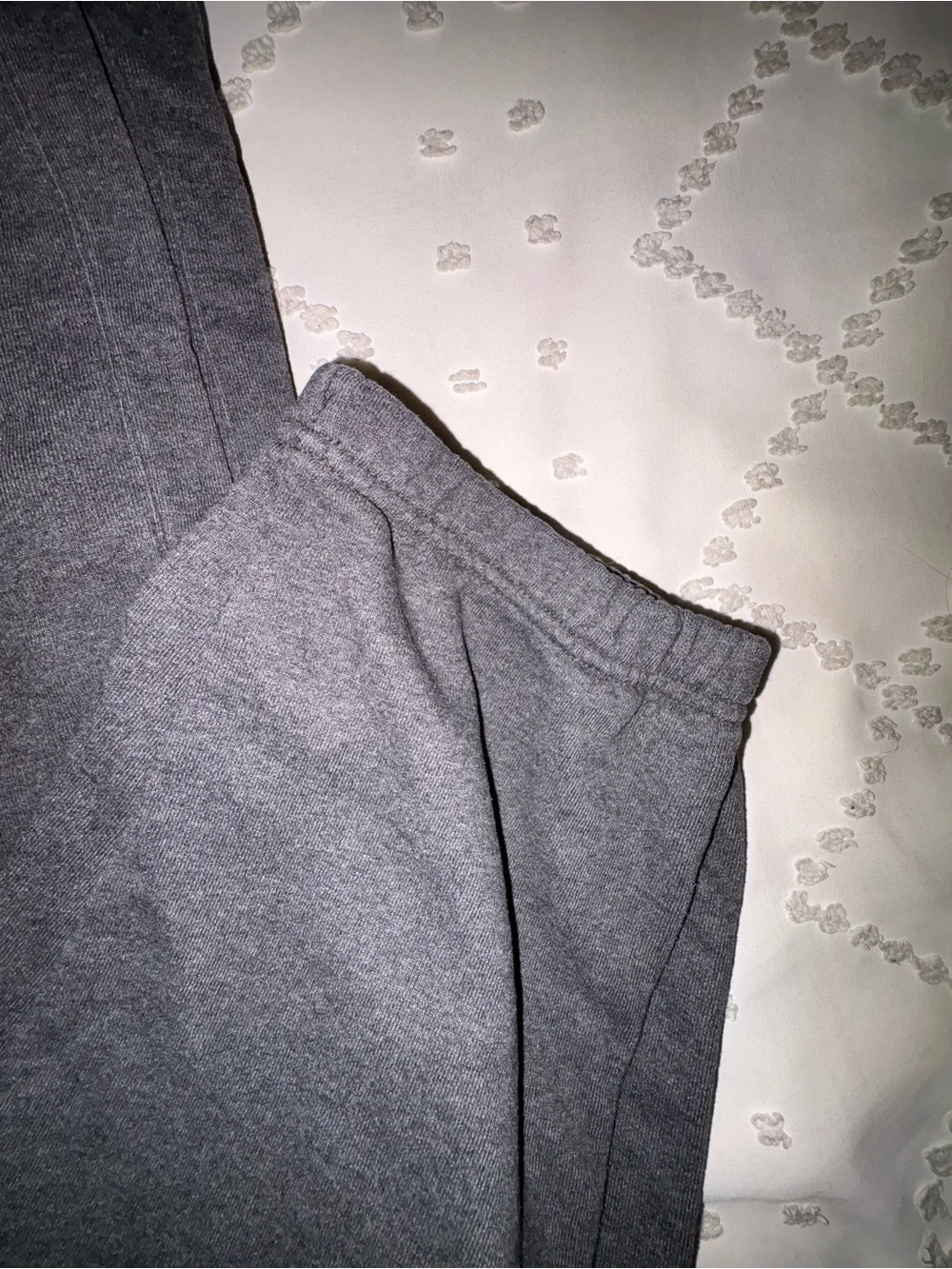 The North Face Charcoal Gray Fleece Joggers